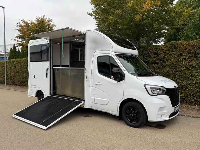 Pferdetransporter Viehtransporter Tiertransporter Hengst Automatik 180PS Renault Selbstfahrer 3.5t, Renault Master Sodiak, Gerhard Strobel (Dickenherr Trucks und Trailers), Horse Trailers, Baden-Württemberg - Unterschneidheim, Image 10