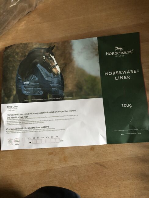 Pferdeunterdecke, Horseware Liner, Monika, Horse Blankets, Sheets & Coolers, Stettlen, Image 2