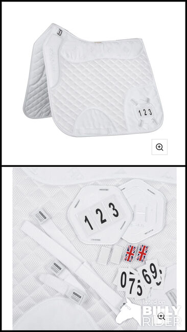 Horsehoodz dressage pad, Amy , Czapraki, Heathfield, Image 3