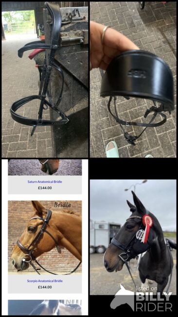 Horsemanship saddlery Scorpio anatomical bridle, Horsemanship, Sophie hulton, Bridles & Headstalls, Summerseat, Image 9