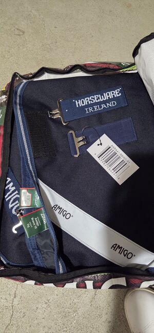 Horseware Amigo Bravo 12 Turnout Lite 0g 155cm navy, Horseware Amigo , Jacqueline, Derki dla konia, Oststeinbek, Image 2