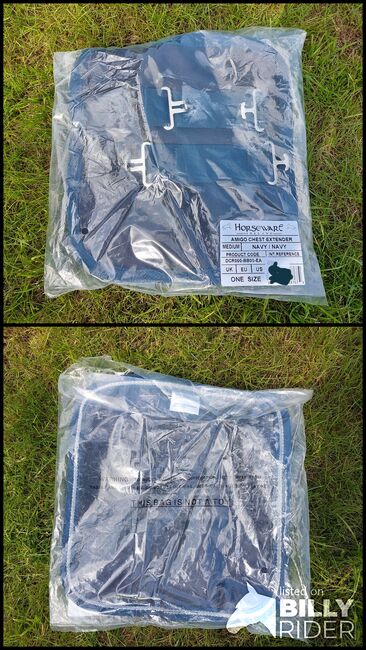 Horseware Amigo Chest Extender Brusterweiterung navy One Size, Horseware Amigo  Chest Extender Brusterweiterung , Nicole , Derki dla konia, Norderstedt, Image 3