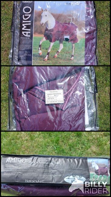 HORSEWARE Amigo Hero 6 Turnout Lite (50g) Größe 160cm fig figpink, Horseware Amigo Hero 6 Turnout Lite 50g, Nicole , Horse Blankets, Sheets & Coolers, Norderstedt, Image 4