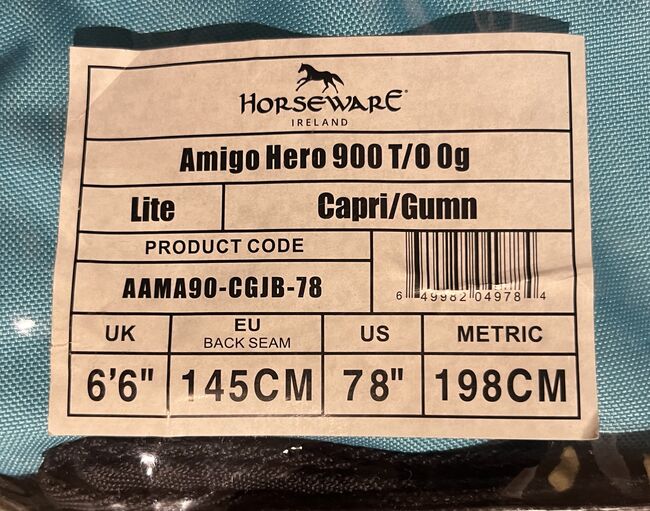 HORSEWARE Amigo Hero 900 Turnout, Horseware Amigo Hero Turnout Lite, Astrid Möller, Horse Blankets, Sheets & Coolers, Kassel, Image 2