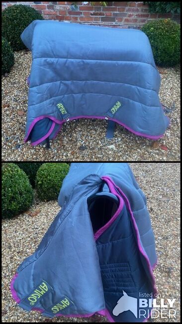 Horseware Amigo Insulator All in One - 5'9" - Grey/Pink, Horseware Amigo, Fiona Barratt, Derki dla konia, Hungerford, Image 3