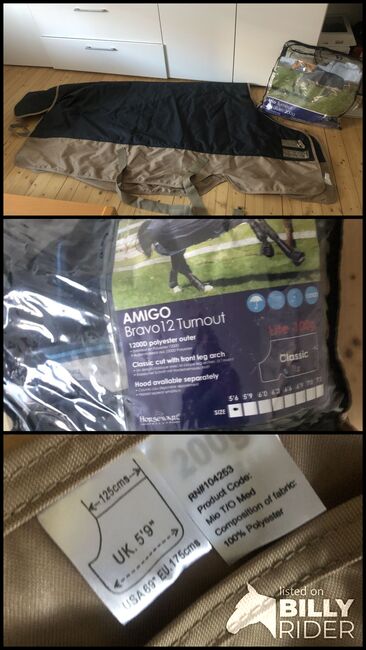 Horseware Amigo Mio Turnout, 200gr, 125cm, Horseware , Barbara, Horse Blankets, Sheets & Coolers, Nürnberg, Image 4