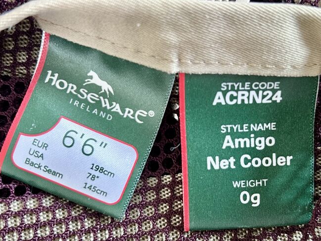 Horseware Amigo Net Cooler - Fliegen- und Abschwitzdecke, Horseware Amigo Net Cooler, Melanie Kolz, Ochrona koni przed owadami , Schuby, Image 3