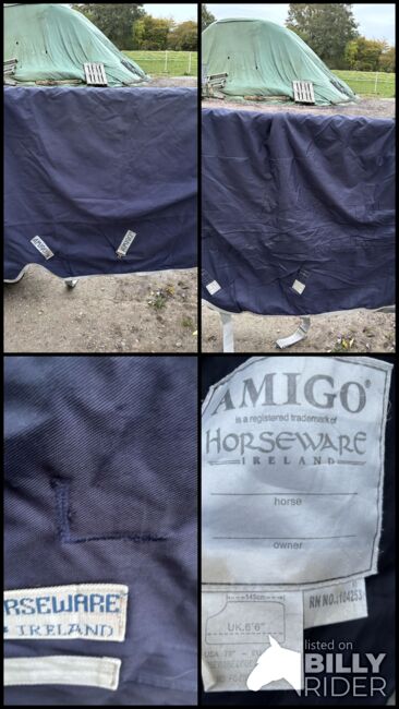 Horseware Amigo Regendecke medium 145cm, Horseware Amigo, Florentine , Horse Blankets, Sheets & Coolers, Hamburg , Image 9