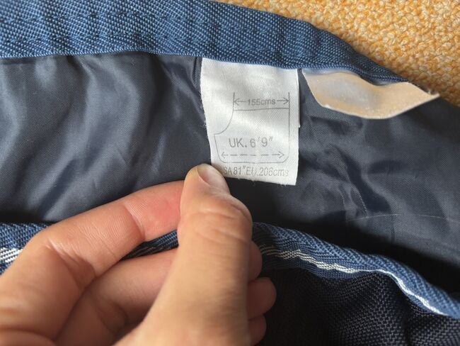 Horseware Amigo Regendecke 0g, 155cm, Navy, Horseware  Horseware Amigo, Melissa Högenauer , Pferdedecken, Paunzhausen , Abbildung 5