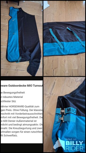 Horseware Outdoordecke MIO Turnout Lite, HORSEWARE  MIO Turnout Lite, Nadine Schäfer , Horse Blankets, Sheets & Coolers, Südheide , Image 8