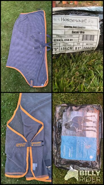 Horseware Fliegendecke AMIGO Net Cooler - 155cm, Horseware AMIGO Net Cooler , Shari Bahnsen, Pferdedecken, Münstertal, Abbildung 6
