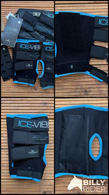 Horseware Ice-Vibe Hock Wraps Full, Horseware  Ice Vibes Hock Wrap, Sophia Cornelsen, Tendon Boots, Neudrossenfeld, Image 10