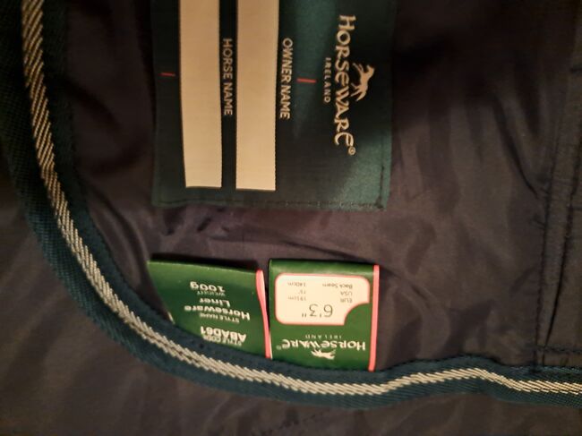 Horseware Liner 100g und 200g, Horseware Liner Unterdecken, Nina, Pferdedecken, Lehrte, Abbildung 2