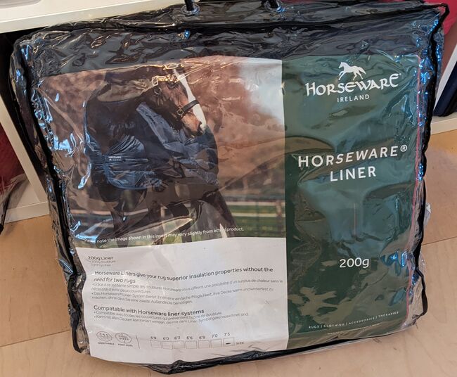 Horseware Liner 200g / Unterdecke / 165cm / navy, Horseware, Annika Rode , Horse Blankets, Sheets & Coolers, Großenlüder , Image 2