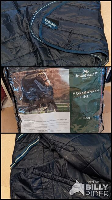 Horseware Liner 200g / Unterdecke / 165cm / navy, Horseware, Annika Rode , Horse Blankets, Sheets & Coolers, Großenlüder , Image 4