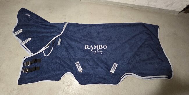Horseware Rambo Dry Rug navy L, Horseware Dry Rug, Jacqueline, Horse Blankets, Sheets & Coolers, Oststeinbek