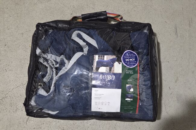 Horseware Rambo Dry Rug navy L, Horseware Dry Rug, Jacqueline, Horse Blankets, Sheets & Coolers, Oststeinbek, Image 2