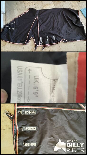 Horseware Rambo Stalldecke, Horseware  Rambo, Jäckle, Horse Blankets, Sheets & Coolers, Rielasingen-Worblingen, Image 4