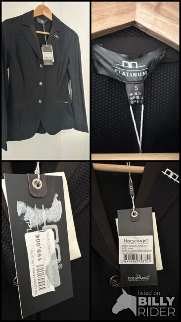 Horseware Turnier Sakko "Motion Lite" Schwarz Gr. S, Horseware "Motion Lite"  , Tini, Riding Jackets, Coats & Vests, Pilsting, Image 5