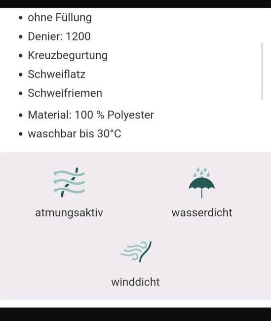 Horseware Outdoordecke Amigo Bravo 12 Wug Lite, Horseware  Amigo Bravo Wug Lite, Nadine Schäfer , Horse Blankets, Sheets & Coolers, Südheide , Image 7