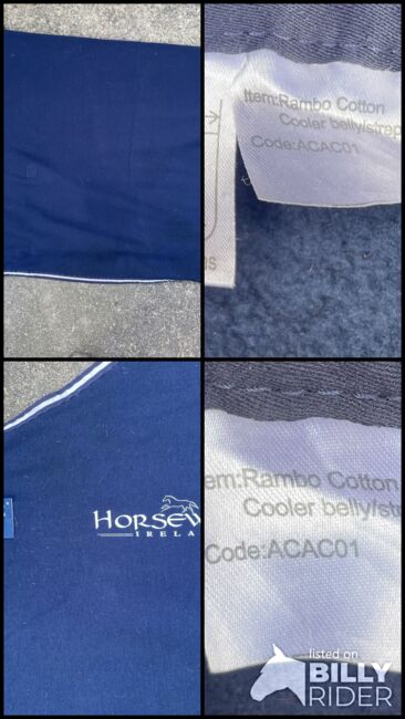 Horsewear Ireland Rambo cooler, Horsewear Ireland Cotton Cooler, Lucy, Horse Blankets, Sheets & Coolers, Image 5