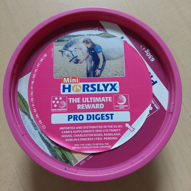 HORSLYX Leckschale ProDigest, HORSLYX Pro Digest, Graziella, Pferdefutter, Ebersbach an der Fils