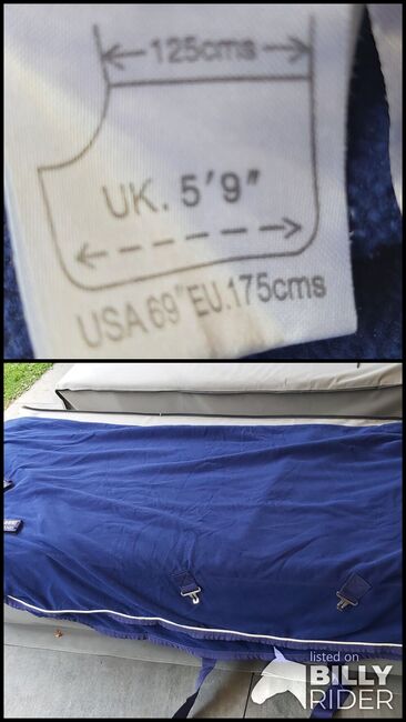 Horsware Abschwitzdecke mit Halsteil 125 cm, FL, Horse Blankets, Sheets & Coolers, Ottikon (Gossau ZH), Image 3