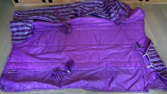 Horze Avalanche 1200D Winterdecke mit hohem Hals, 300g pink, privat, Horse Blankets, Sheets & Coolers, friedrichsthal, Image 5