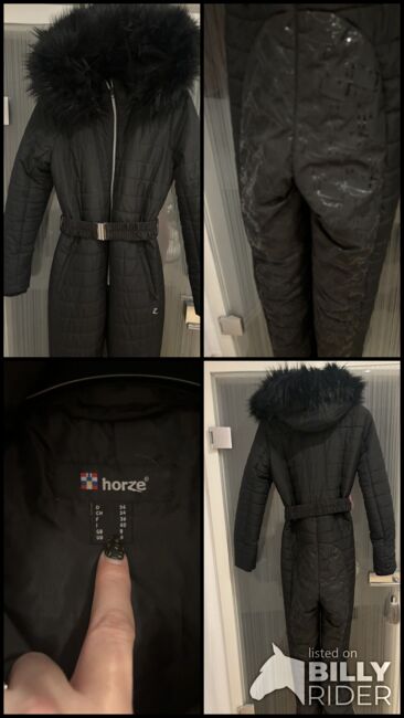 Horze Winter Reitoverall Winteroverall Reitanzug Gr. XS 34, Horze , Simone Schmitz , Riding Jackets, Coats & Vests, Köln, Image 8