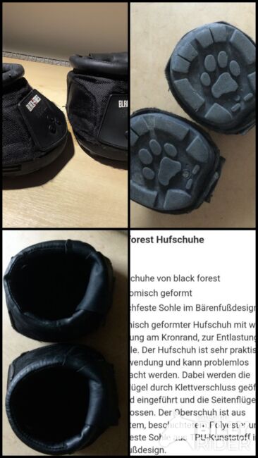 Hufschuhe Black Forest, Hoofboots Gr. 8, Black Forest , Mathilde U, Hoof Boots & Therapy Boots, Sarstedt, Image 6
