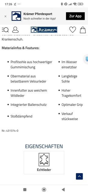 Hufschuhe, neu ovp, Krämer  TurfKing II, Annegret Bamberg , Hufschuhe & Krankenschuhe, Wanfried, Abbildung 3