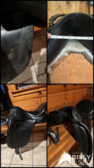 Hulsebos CC dressage saddle, Hulsebos  CC, Heather Chapman, Dressage Saddle, St Albans, Image 6