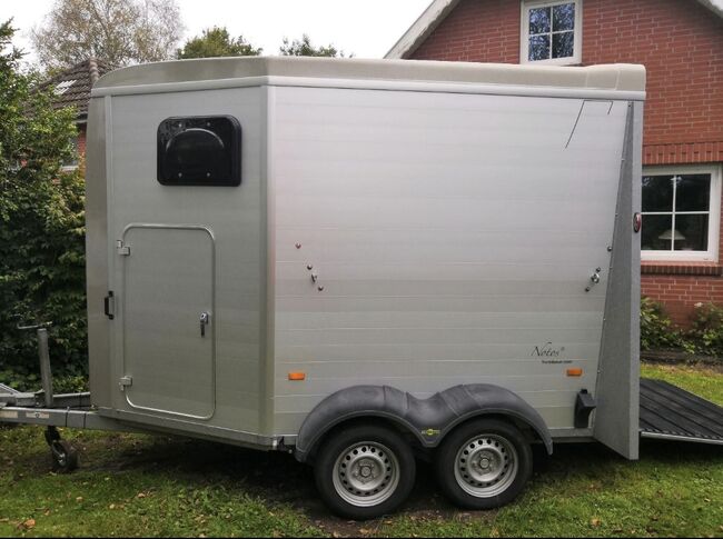 Humbaur Notos Alu Pferdeanhänger - Western - große Sattelkammer, Humbaur Notos, Melanie, Horse Trailers, Großefehn Fiebing