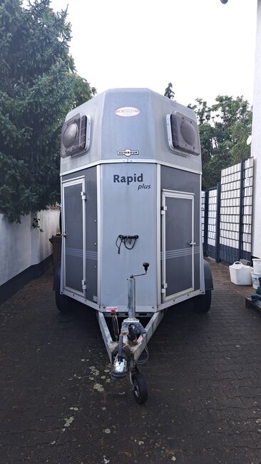 Humbaur Rapid Plus 2er Pferdeanhänger mit AluBiComp Boden, Humbaur Rapid Plus, Silke Schmidt, Horse Trailers, Lampertheim