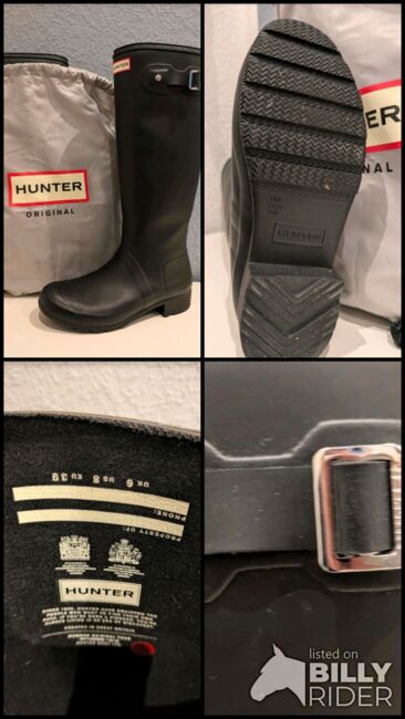 HUNTER Gummistiefel Gr. 39 - wie neu, Hunter, Katja, Reitschuhe & Stallschuhe, Halle (Saale), Abbildung 6