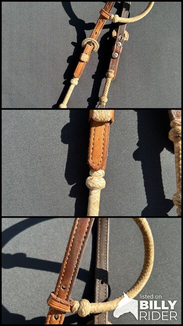 Kopfstück mit Rawhide, Barbara Morgenroth , Bridles & Headstalls, Scheßlitz, Image 4