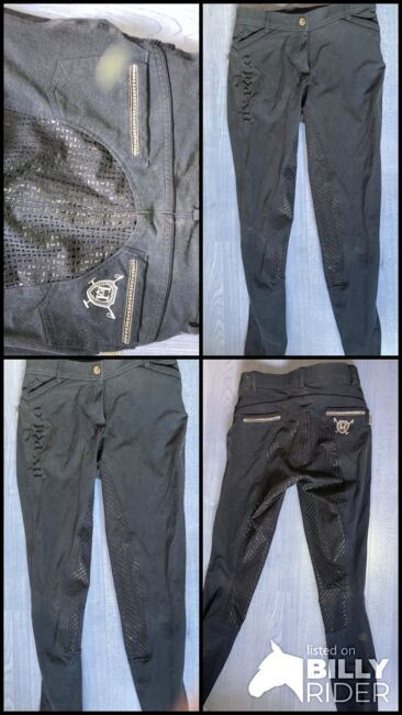 HV Polo Reithose navy, HV Polo  HV Polo Reithose navy, Yvonne, Breeches & Jodhpurs, Bergisch Gladbach , Image 6