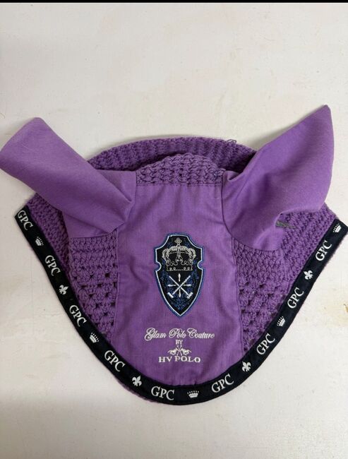 Fliegenmütze/ Fliegenhaube HV POLO, HV POLO Glam Polo Couture, Sophie Kerl, Ochrona koni przed owadami , Bochum 