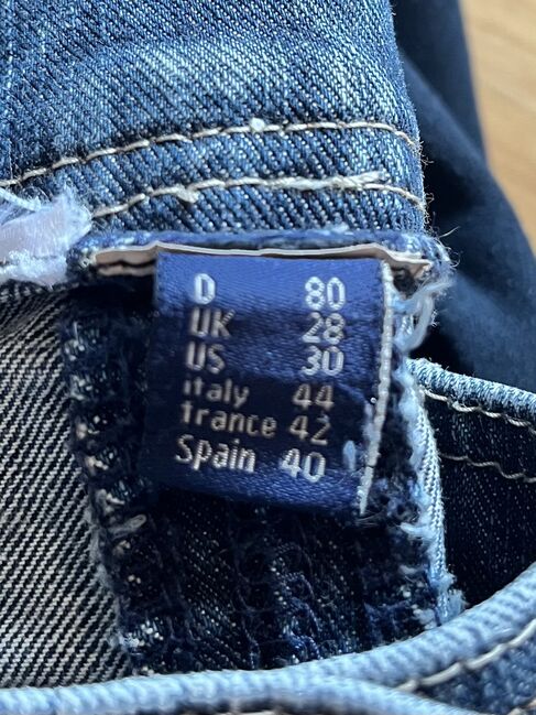 HV Polo Reithose Jeans – Gr. 80, Vollbesatz, HV Polo , Vanessa, Breeches & Jodhpurs, Bramsche, Image 3
