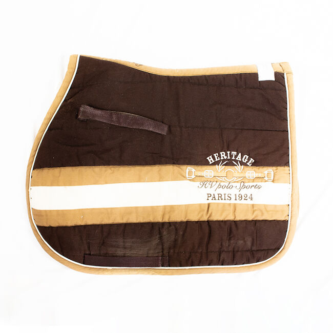HV Polo Schabracke braun VS, HV Polo  Schabracke braun VS, myMILLA (myMILLA | Jonas Schnettler), Dressage Pads, Pulheim