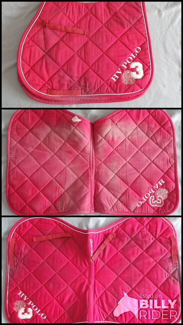 HV Polo Schabracke kirschrot, HV Polo, Eilin , Dressage Pads, Erolzheim, Image 4