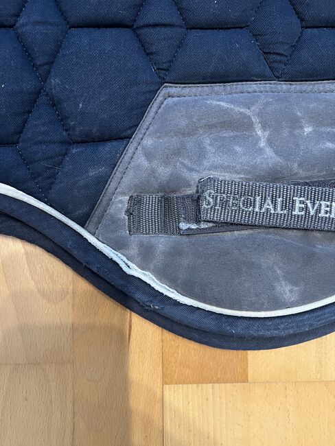 HV Polo Schabracke DL Dunkelblau, HV Polo  HV Polo Schabracke DL Dunkelblau, Sophie H , Dressage Pads, Bad Aibling, Image 5