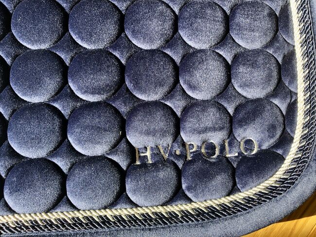 Hv Polo Schabracke neu Favouritas Velvet Samt Blau Navy Eskadron, Hv Polo, Marie Mewes, Czapraki, Teltow , Image 2