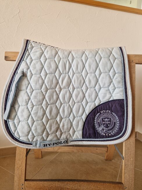 Hv Polo Schabracke Hellblau, Hv Polo , Nina Eigenmann, Dressage Pads, Schweizersholz
