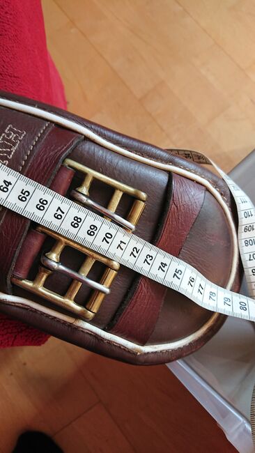 Kurzgurt-Dressurgurt HV polo Top-Zustand!, HV Polo , Bettina Kister , Girths & Cinches, Ottrau, Image 3