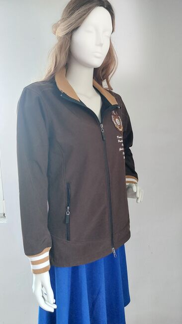 HV POLO Softshell Reitjacke XL braun wenig getragen, HV Polo, Mareike K, Riding Jackets, Coats & Vests, Marsberg, Image 3