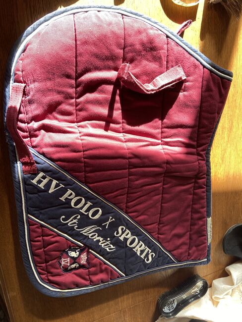 HV Polo Springschabracke Bordeaux, AS, Dressage Pads, Oelde