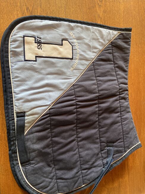 HV Polo Springschabracke blau, AS, Dressage Pads, Oelde