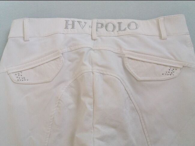 HV Polo Turnier Reithose weiß Gr.38 Top!, HV Polo Turnier Reithose, Margit, Show Apparel, Würnitz