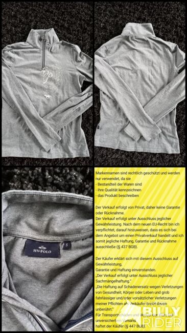 ⭐️HV Polo/Trainingsshirt Größe S⭐️, HV Polo , Familie Rose, Shirts & Tops, Wrestedt, Image 5